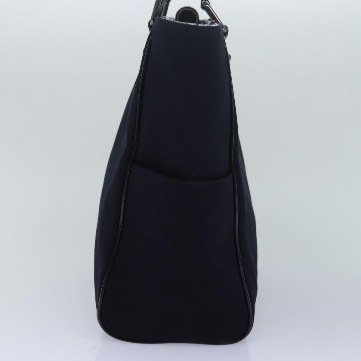 Burberry Luxury Tote Bag Auth Bs16214 Canvas Black