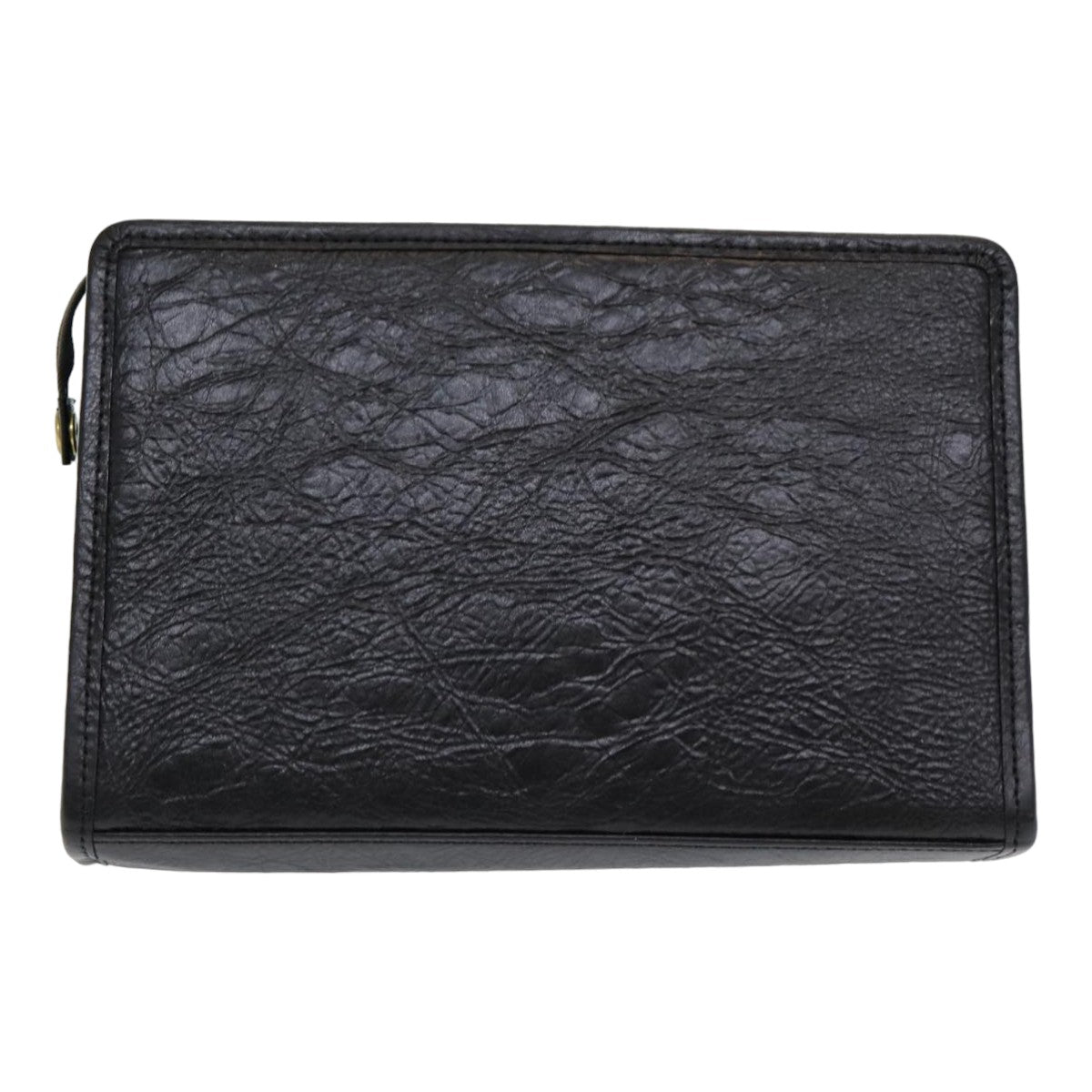 Burberry Luxury ss Clutch Bag Auth Bs16273 Leather Black