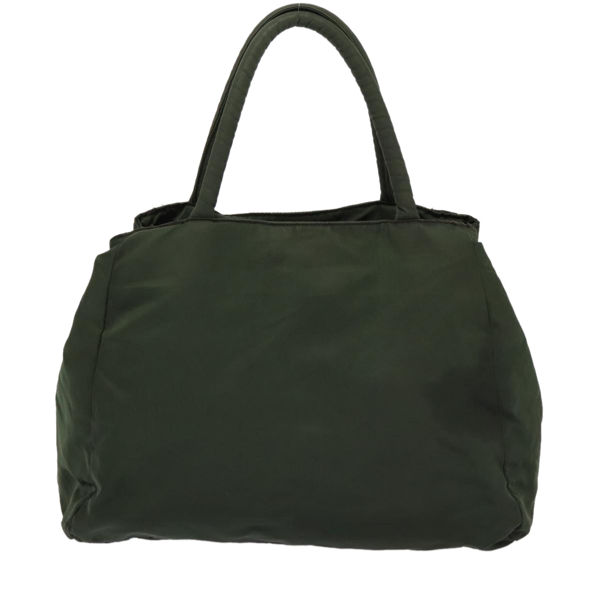 Prada Hand Bag Khaki Auth Nylon Travel Bag Khaki Auth Bs16372
