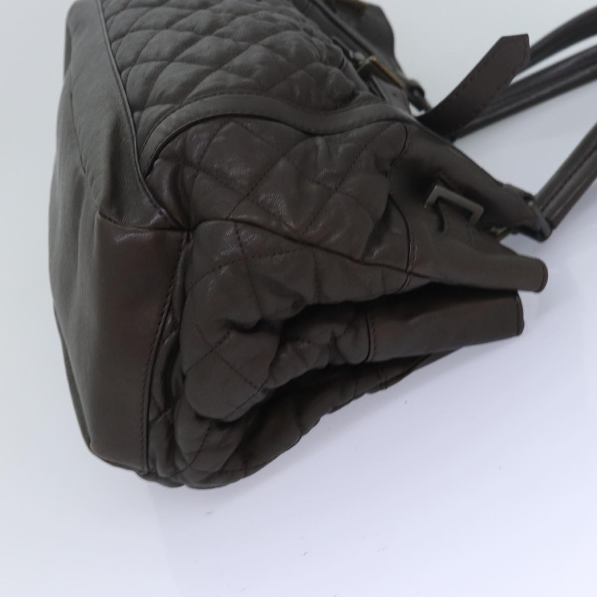Burberry Luxury Tote Bag Auth Bs16404 Leather Brown