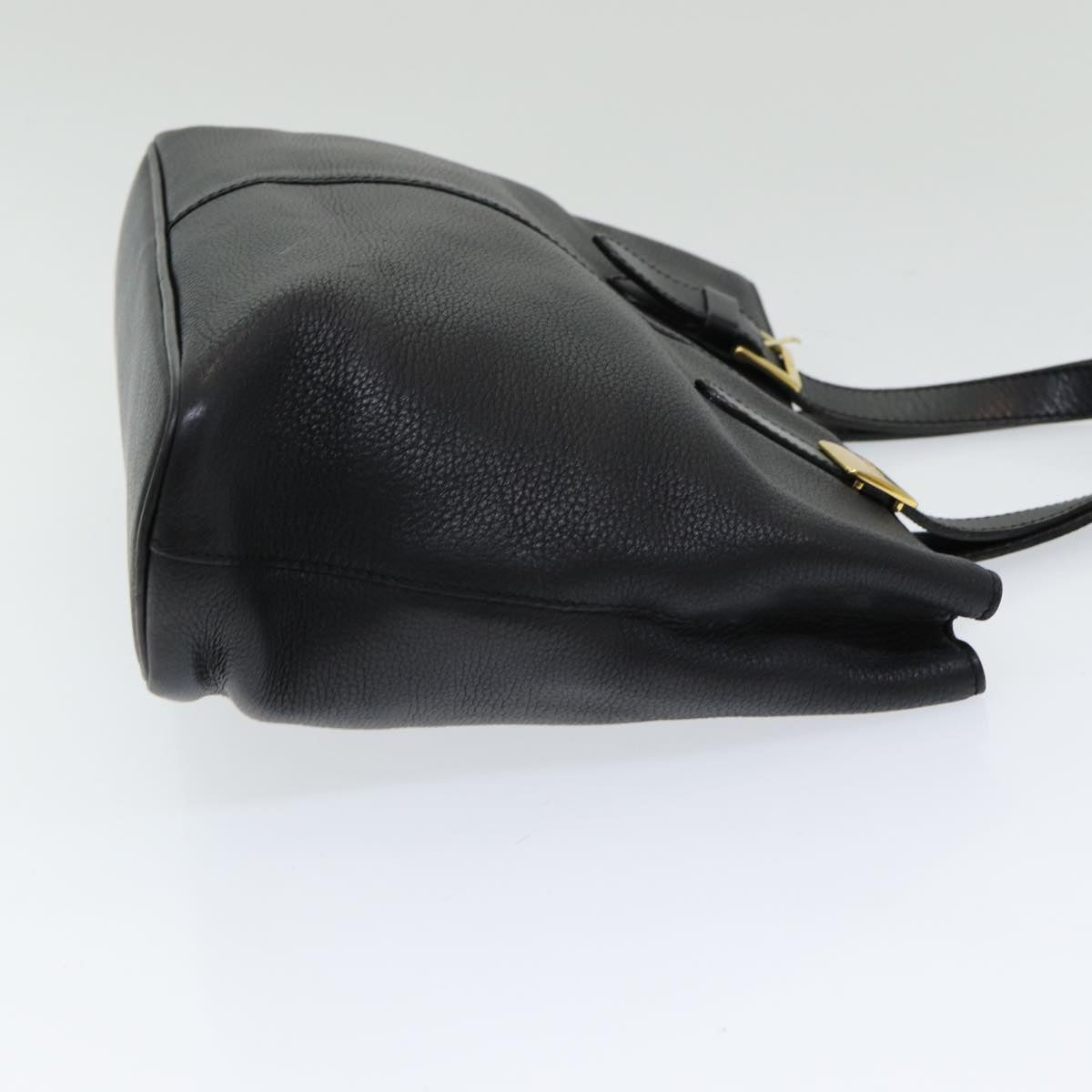 Burberry Luxury ss Hand Bag Auth Bs16614 Leather Black Travel Bag
