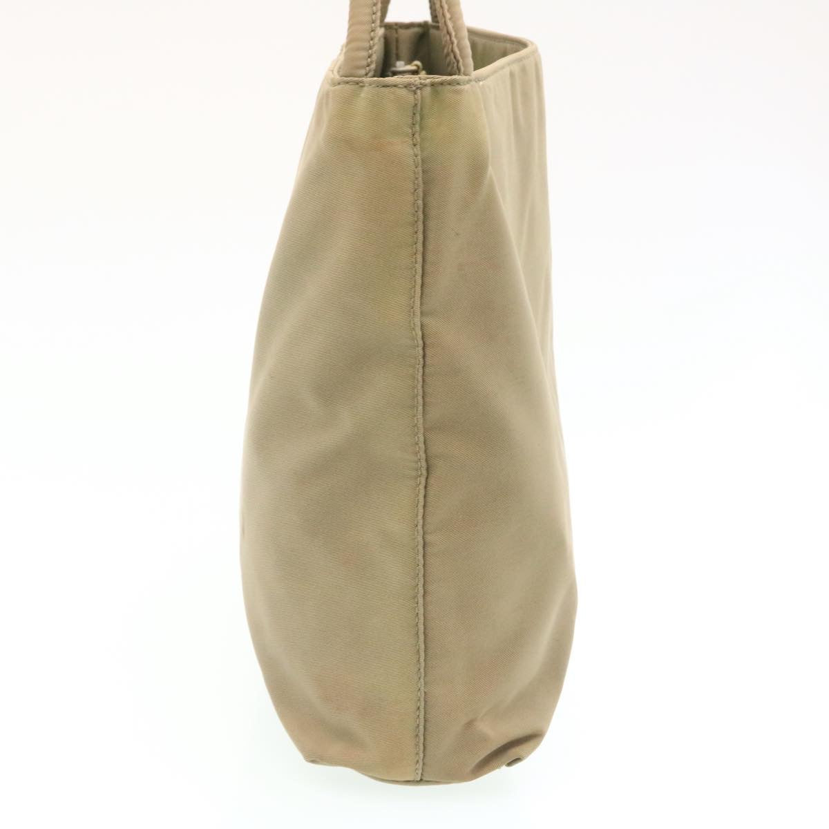 Prada Hand Bag Khaki Auth Nylon Travel Bag Khaki Auth Bs205