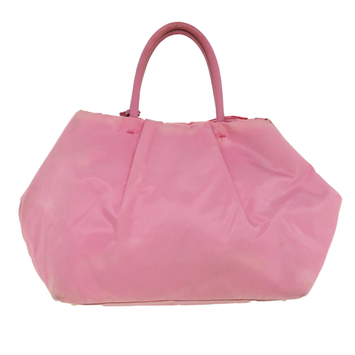 Prada Hand Bag Nylon Pink Travel Bag Nylon Pink Bs3964