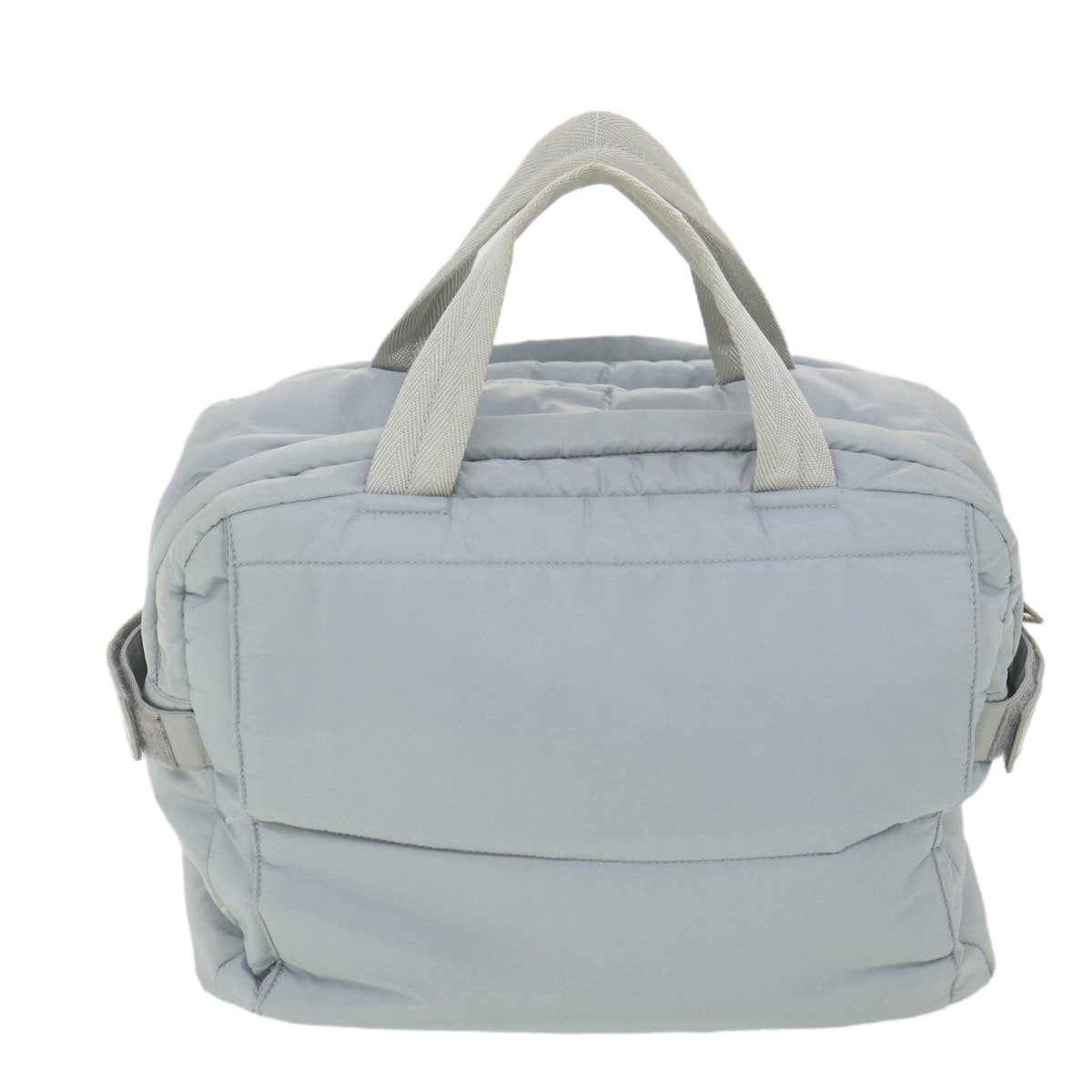 Prada Hand Bag Light Nylon Blue Travel Bag Light Blue Bs4516