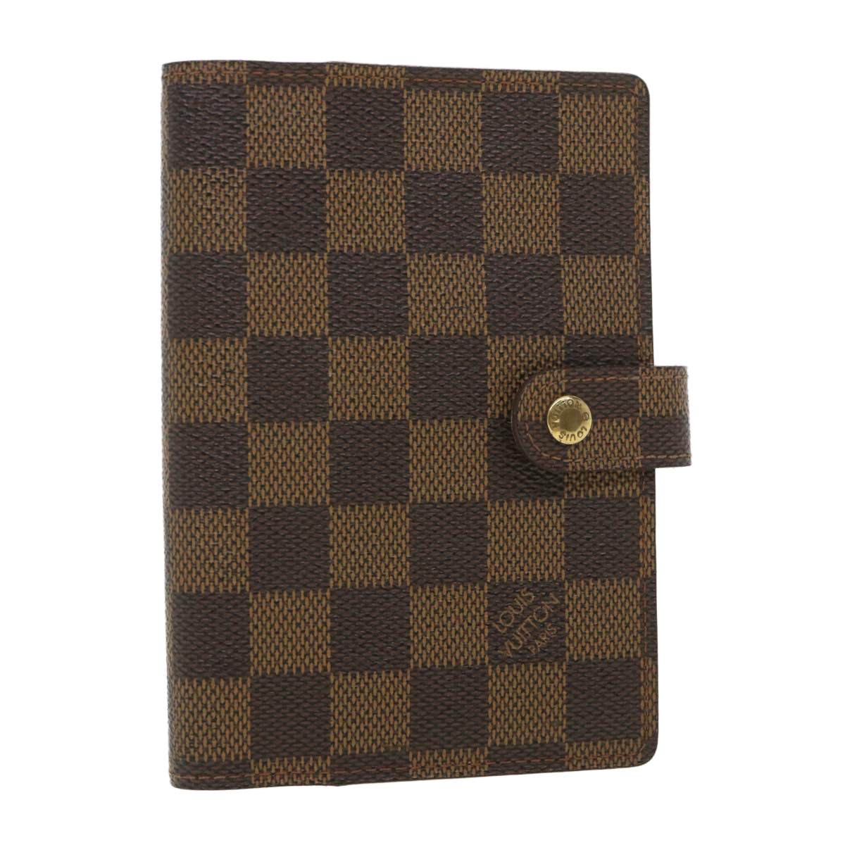 LOUIS VUITTON Damier Ebene Agenda PM Day Planner Cover R20029 LV bs4540
