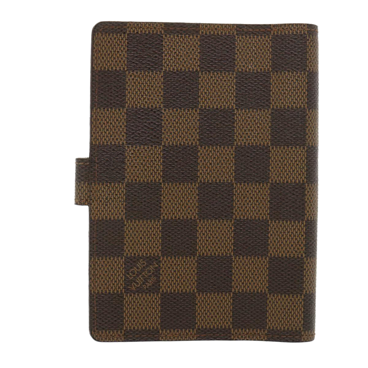 LOUIS VUITTON Damier Ebene Agenda PM Day Planner Cover R20029 LV bs4540