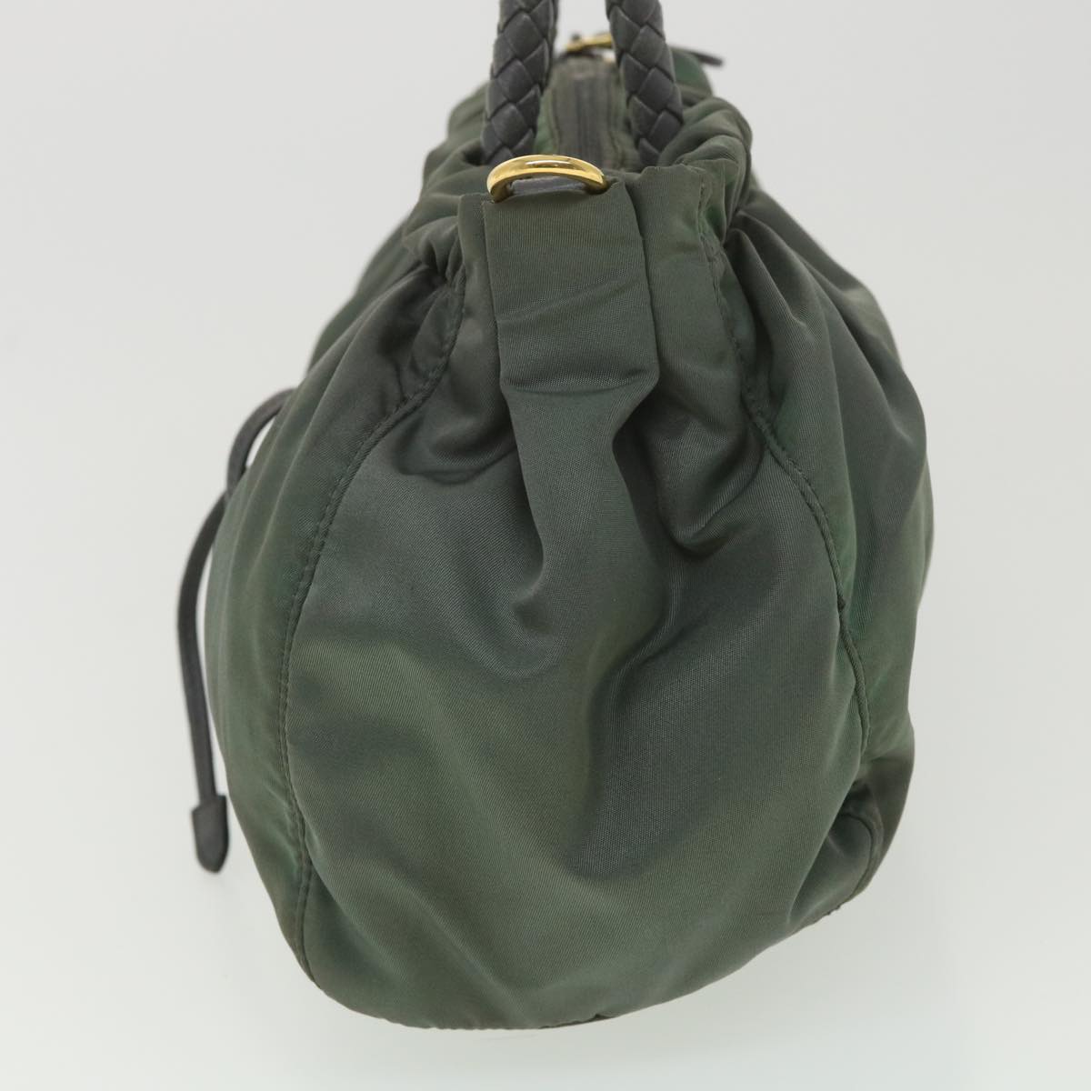 Prada Shoulder Bag 2Way Khaki Nylon