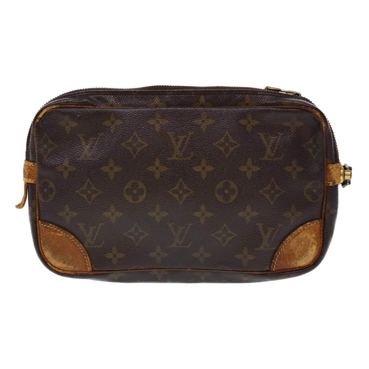 LOUIS VUITTON Monogram Marly Dragonne GM Clutch Bag M51825 LV bs4823