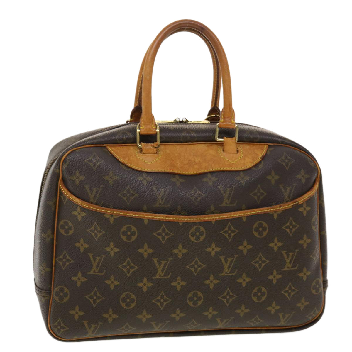 LOUIS VUITTON Monogram Deauville Hand Bag M47270 LV bs4828