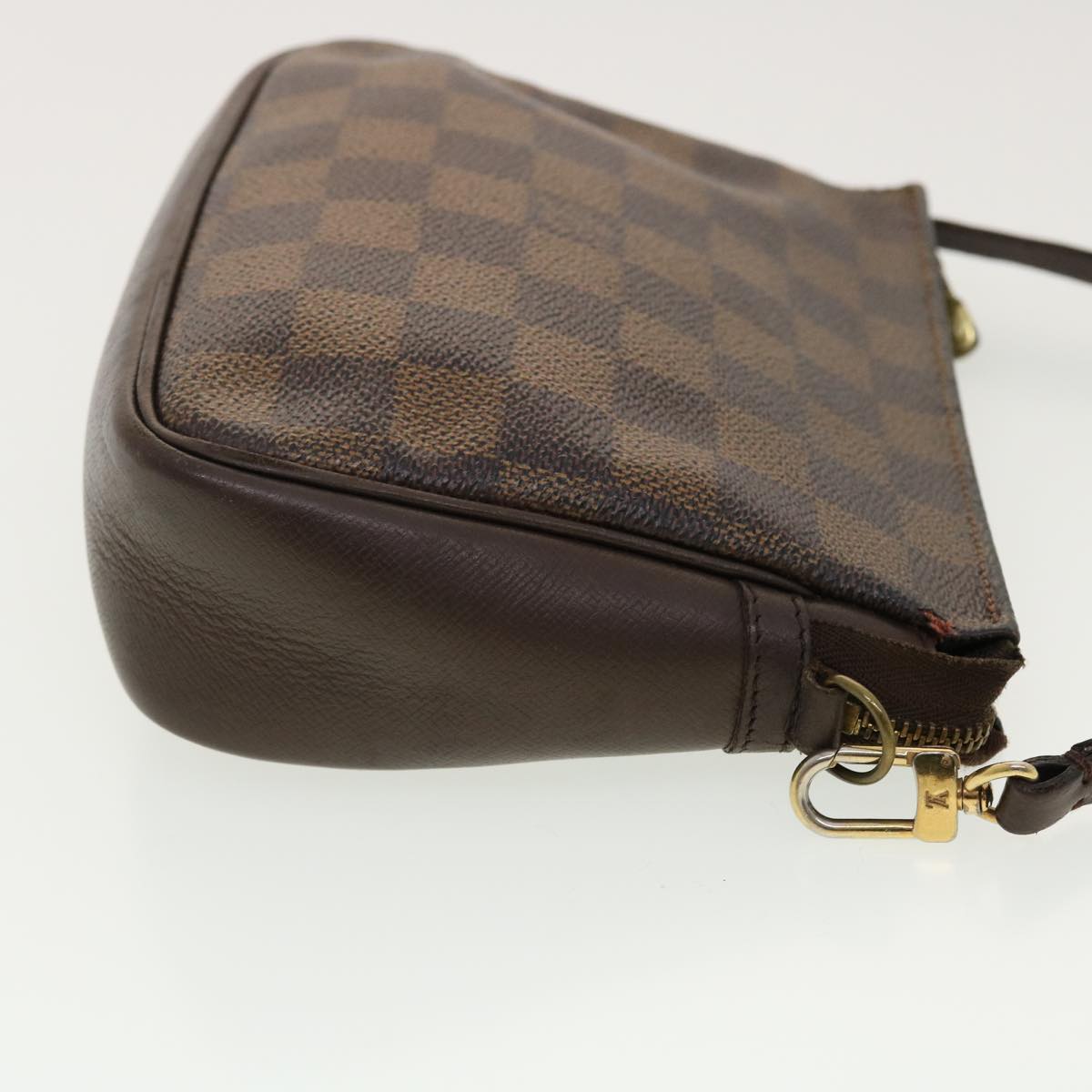 LOUIS VUITTON Damier Ebene Trousse Make Up Pouch N51982 LV bs4885