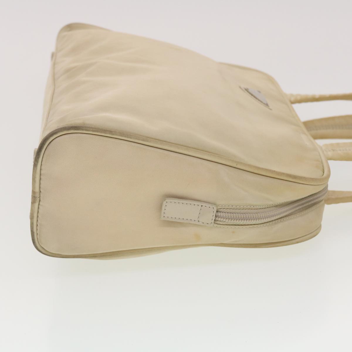 Prada Hand Bag Nylon Beige Travel Bag Nylon Beige Bs5267