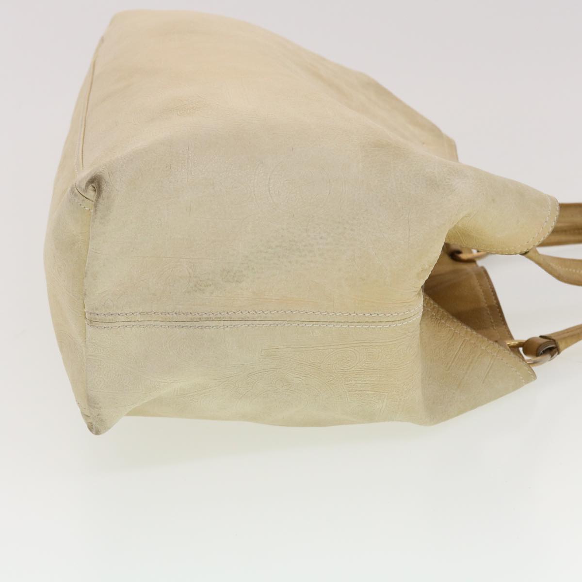 Prada Shoulder Bag Leather Beige Leather Beige Bs5334