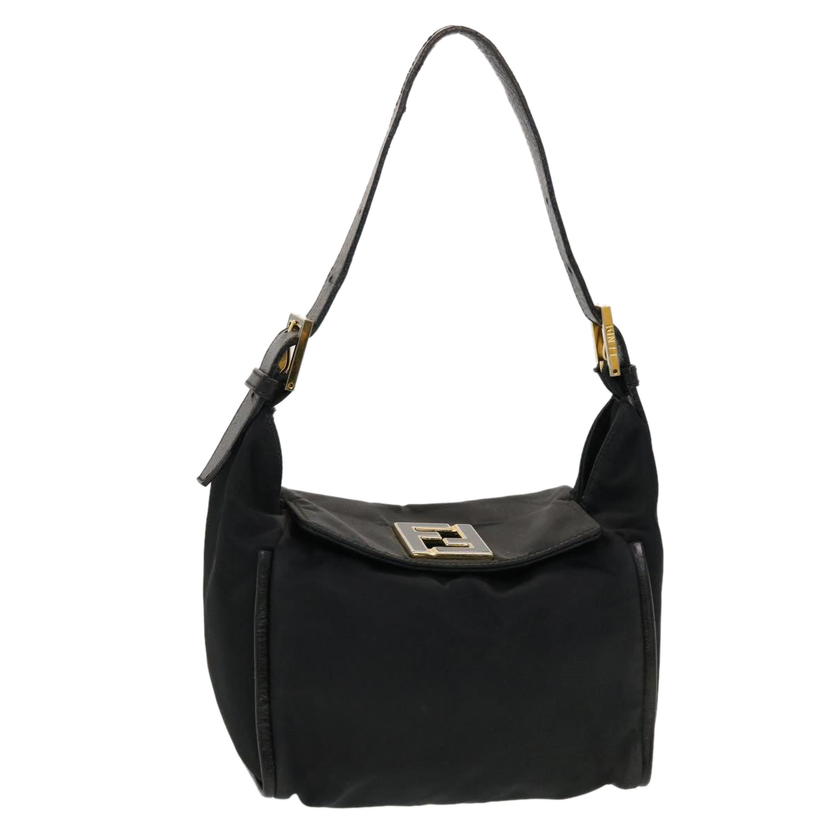 Prada Shoulder Bag Nylon Black Nylon Black Bs5590