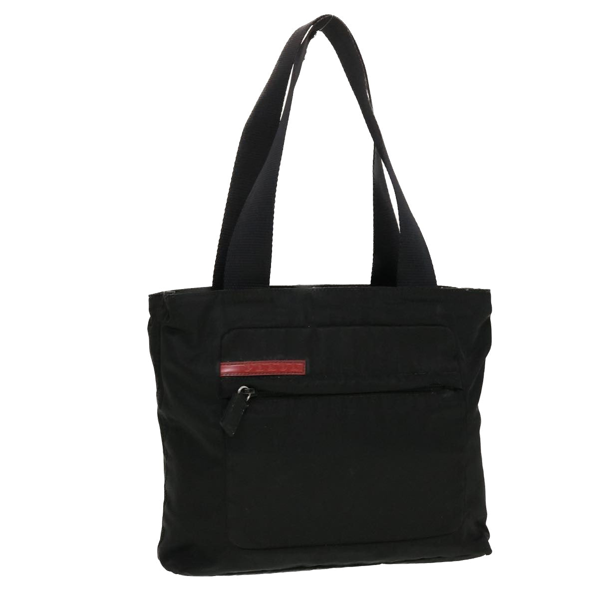 Prada Hand Bag Nylon Black Travel Bag Nylon Black Bs5697