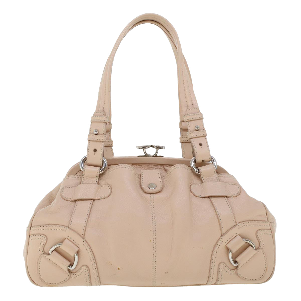 Luxury Shoulder Bag Leather Pink