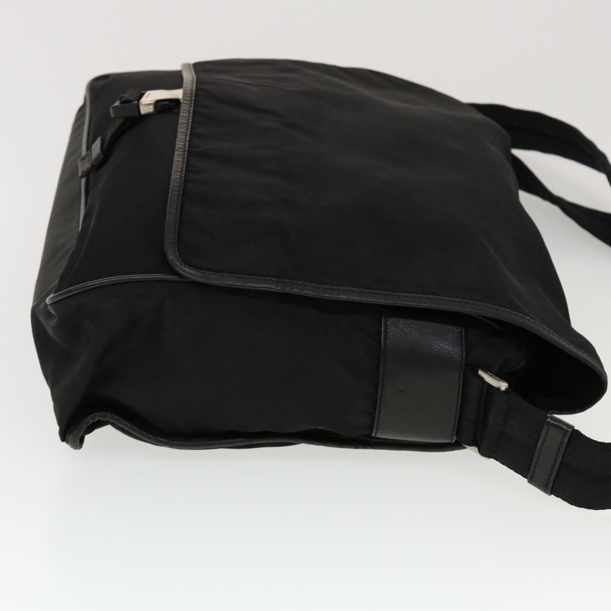 Prada Shoulder Bag Nylon Black Nylon Black Bs5865