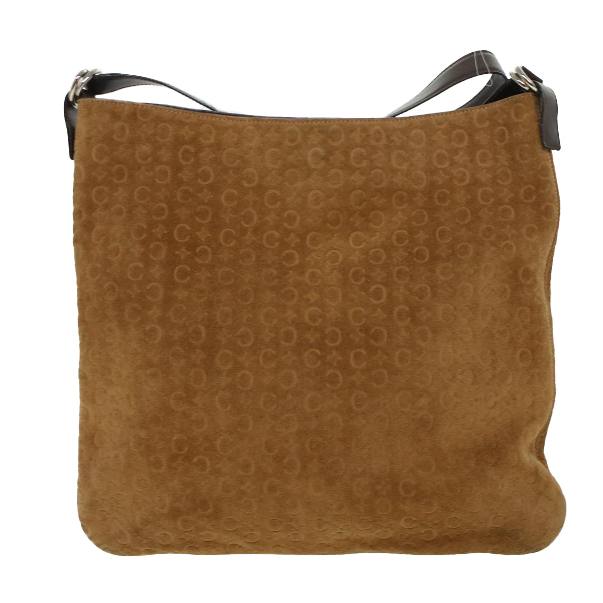 Luxury Macadam Shoulder Bag Pvc Set Brown Leather Canvas