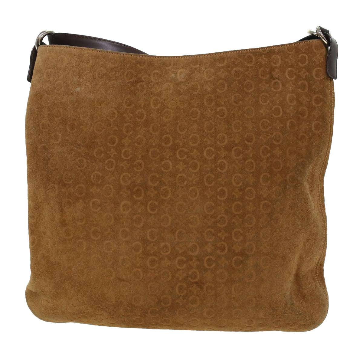 Luxury Macadam Shoulder Bag Pvc Set Brown Leather Canvas