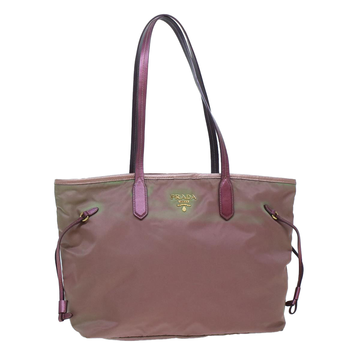 Prada Tote Bag Nylon Pink Nylon Pink Bs6071