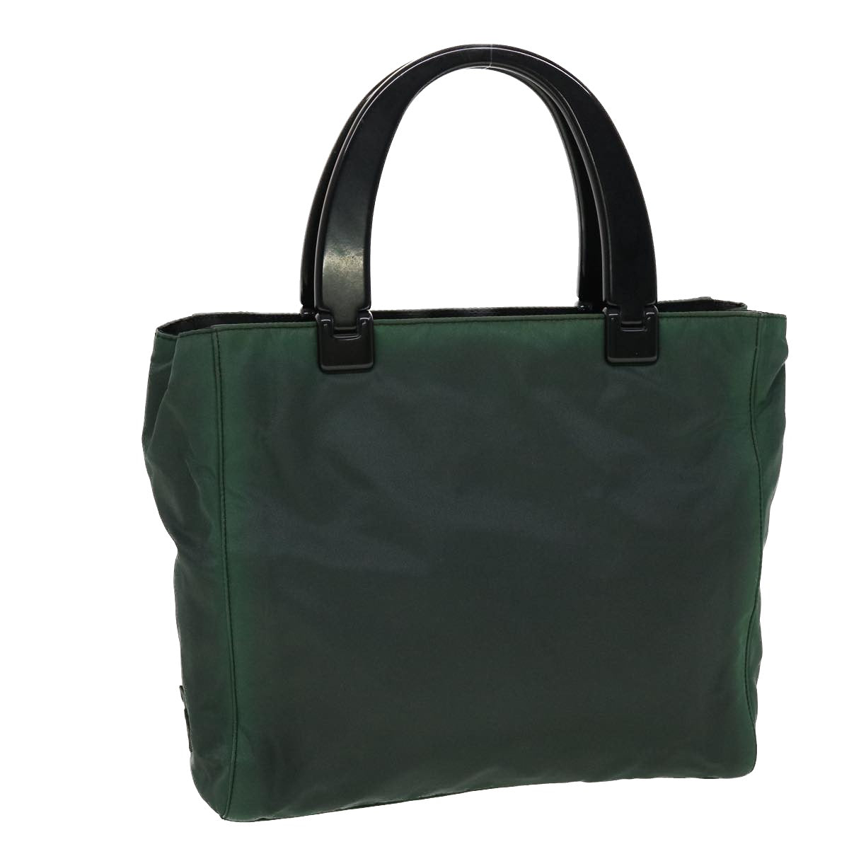 Prada Hand Bag Nylon Green Travel Bag Nylon Green Bs6158