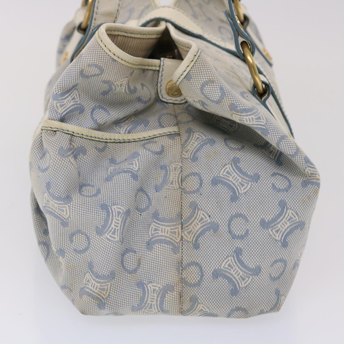Luxury Paris Macadam Shoulder Bag Whe Canvas Blue