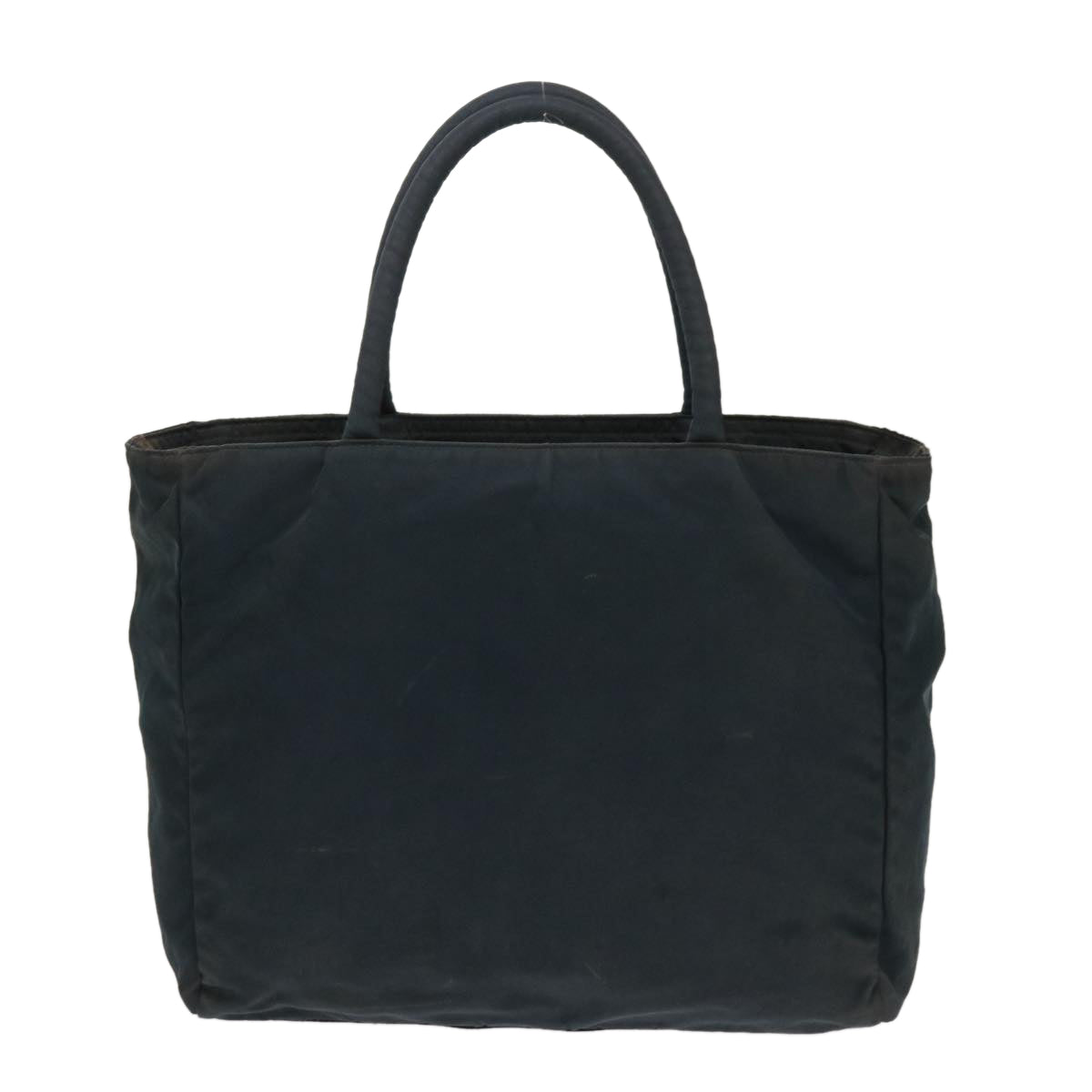 Prada Hand Bag Nylon Navy Travel Bag