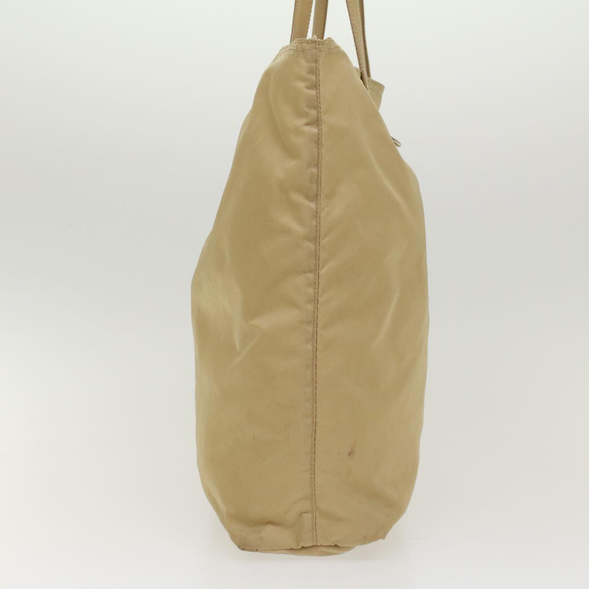 Prada Tote Bag Nylon Beige Nylon Beige Bs6674