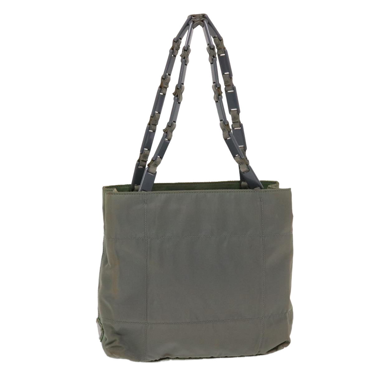 Prada Shoulder Bag Nylon Gray Nylon Gray Bs6980