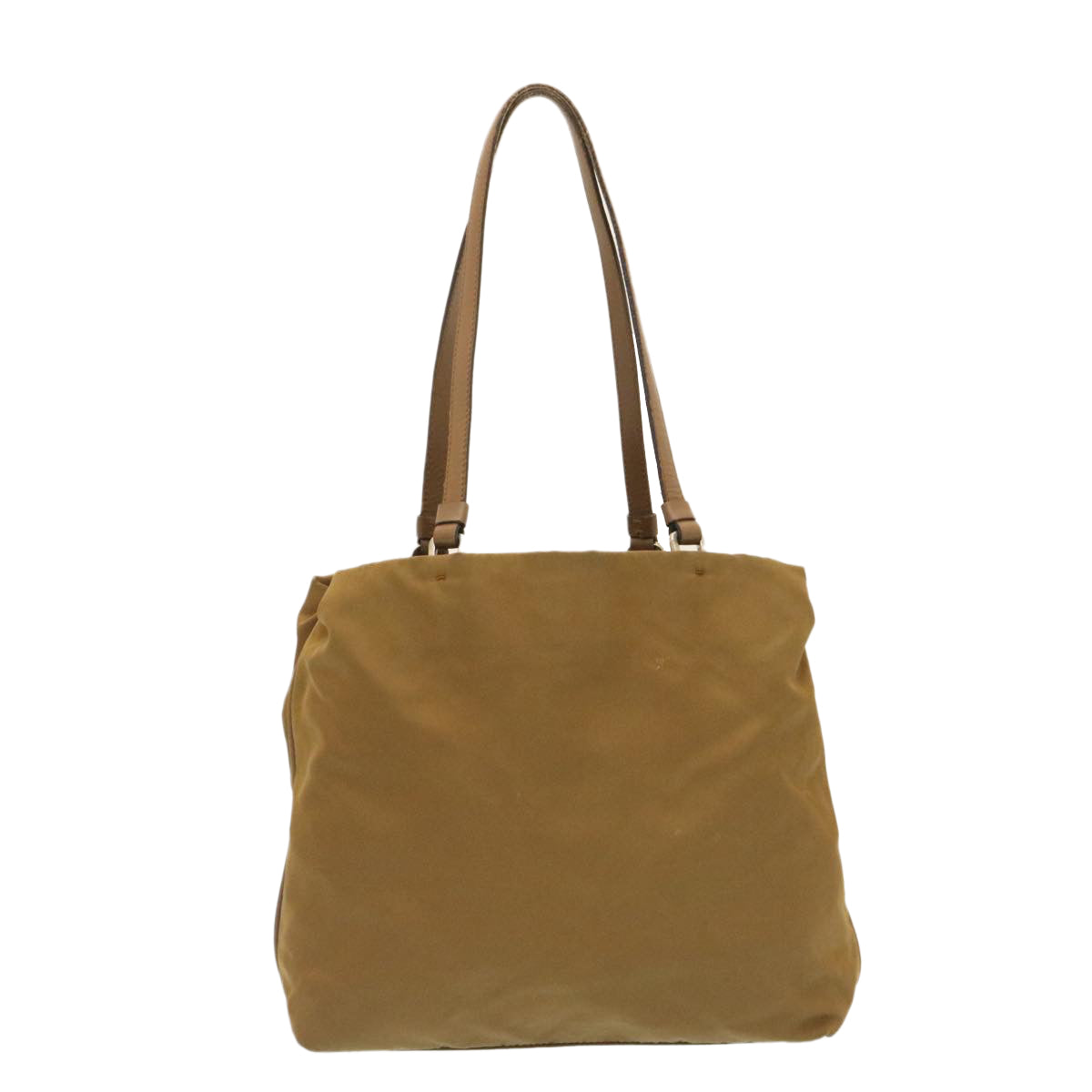 Prada Hand Bag Nylon Brown Travel Bag Nylon Brown Bs710