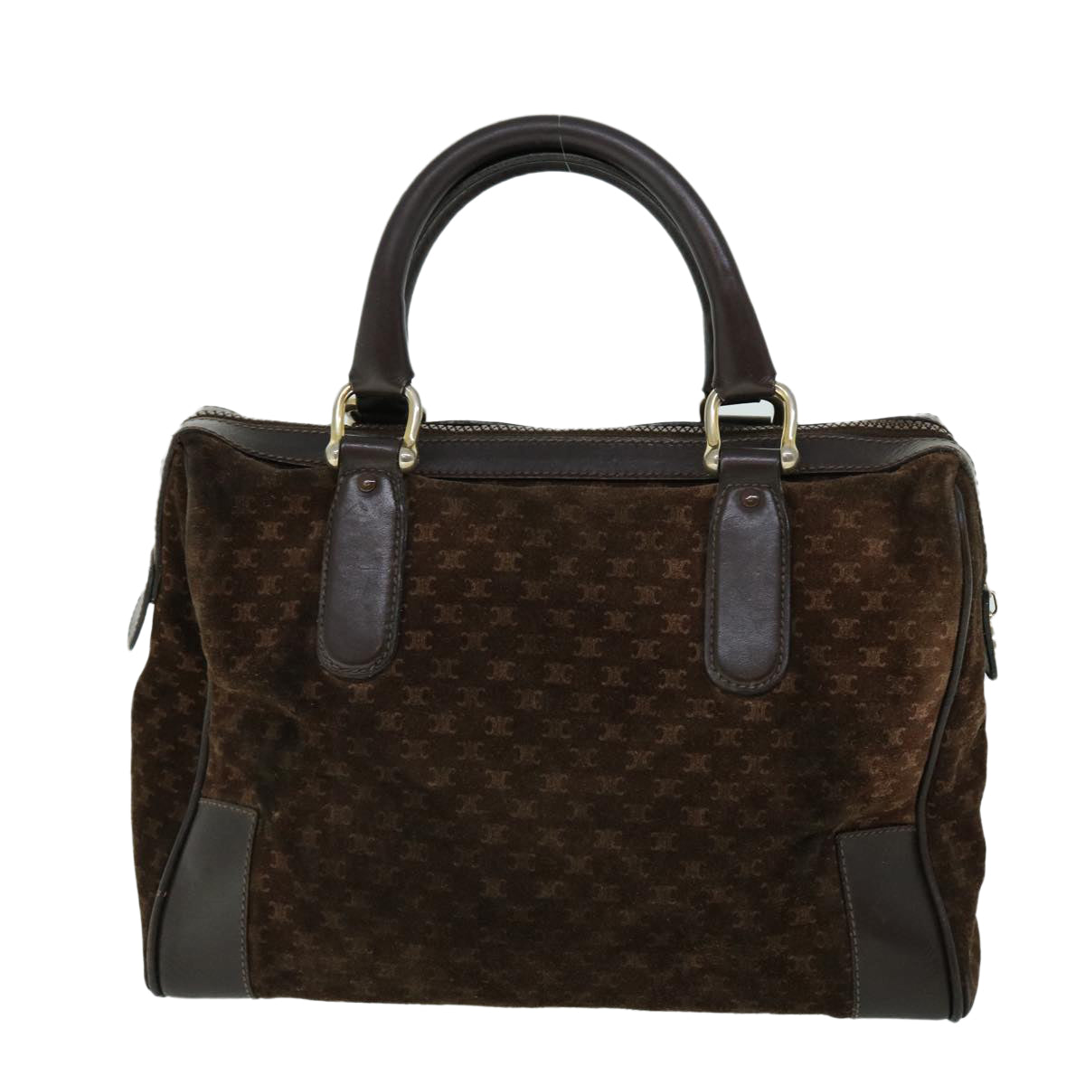 Luxury Macadam Boston Bag Leather Canvas Travel Bag