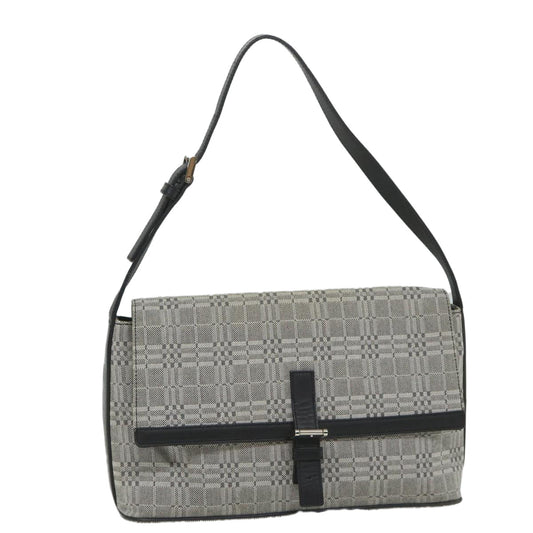 Burberry Luxury Shoulder Bag Auth Bs9261 Canvas Gray
