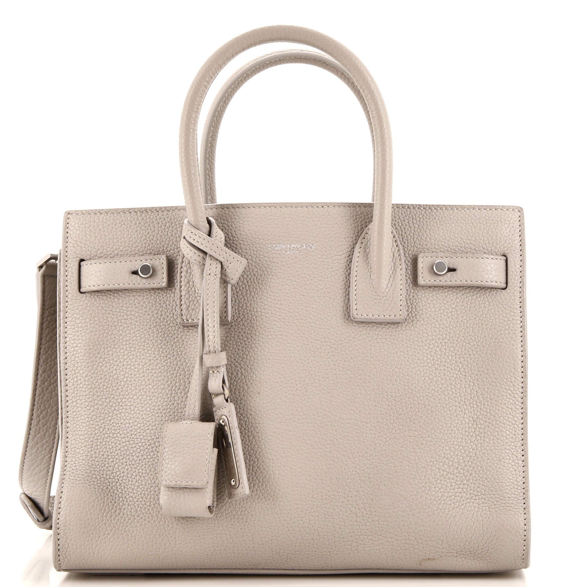 YSL Saint Laurent Saint Laurent Trending Sac De Jour Souple Leather Travel Bag
