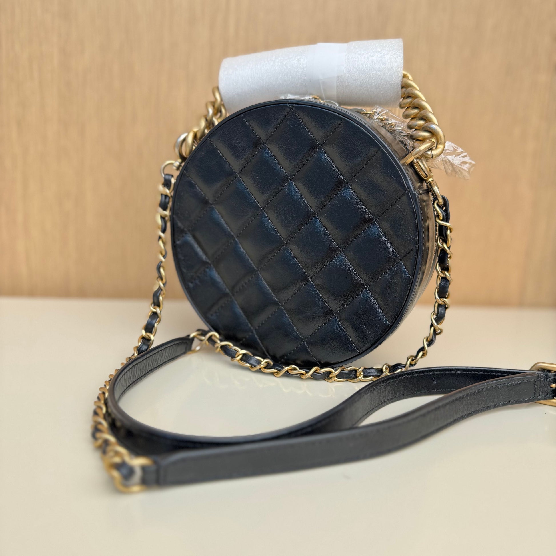 Chanel Round As Earth Bag - Black Crossbody Bags, Handbags