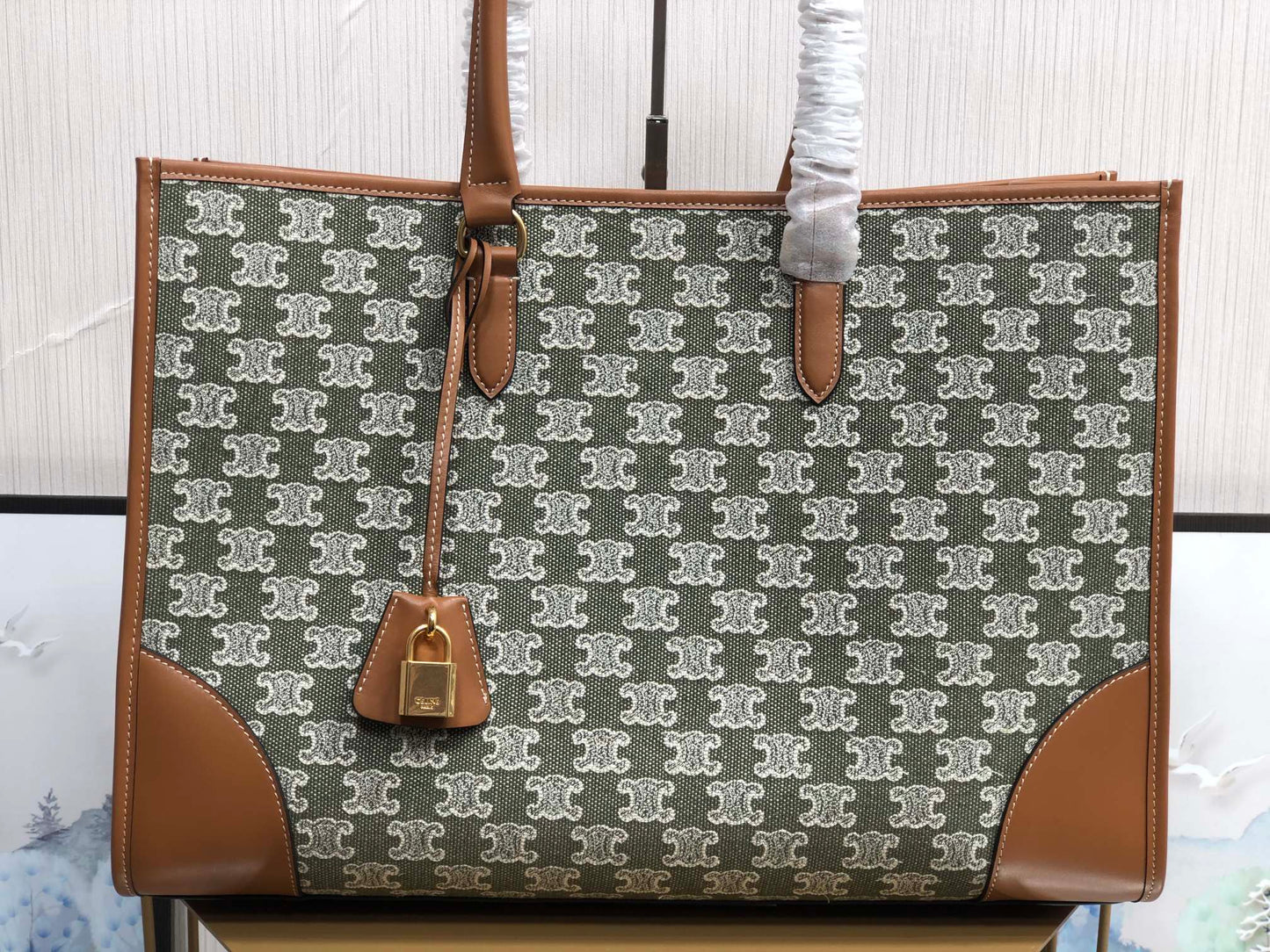 Top Quality Horizontal Cabas In Textile With Travel Bag 197002Cs815Kh 8583