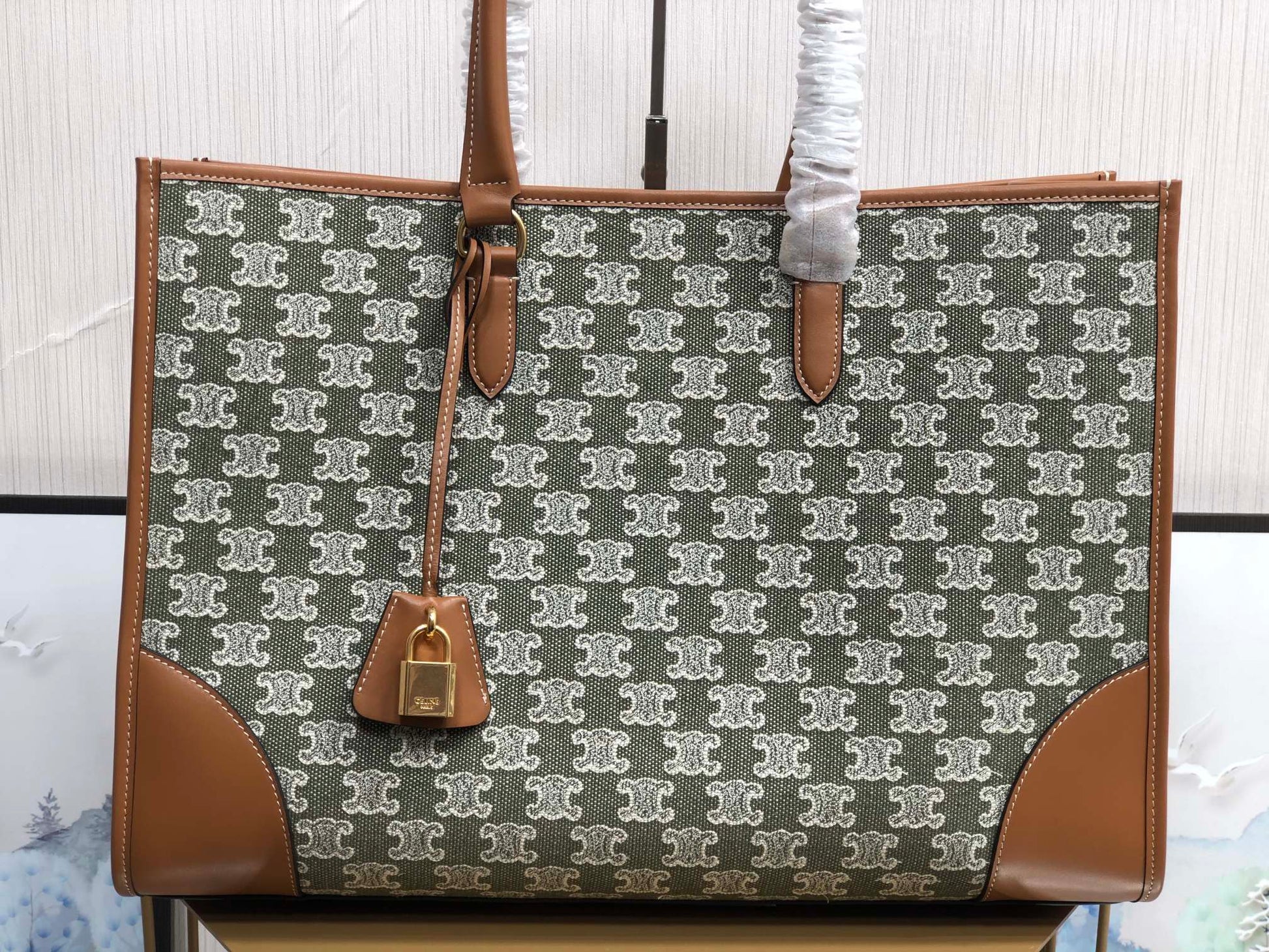 Top Quality Horizontal Cabas In Textile With Travel Bag 197002Cs815Kh 8583