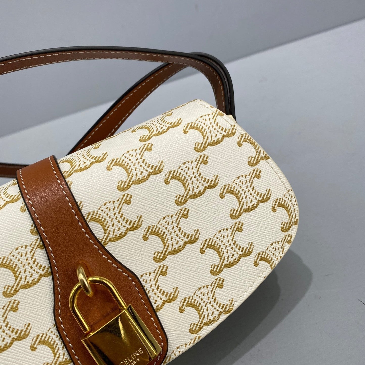 Top Quality Casual Style Bridal For Women White Brown Travel Bag