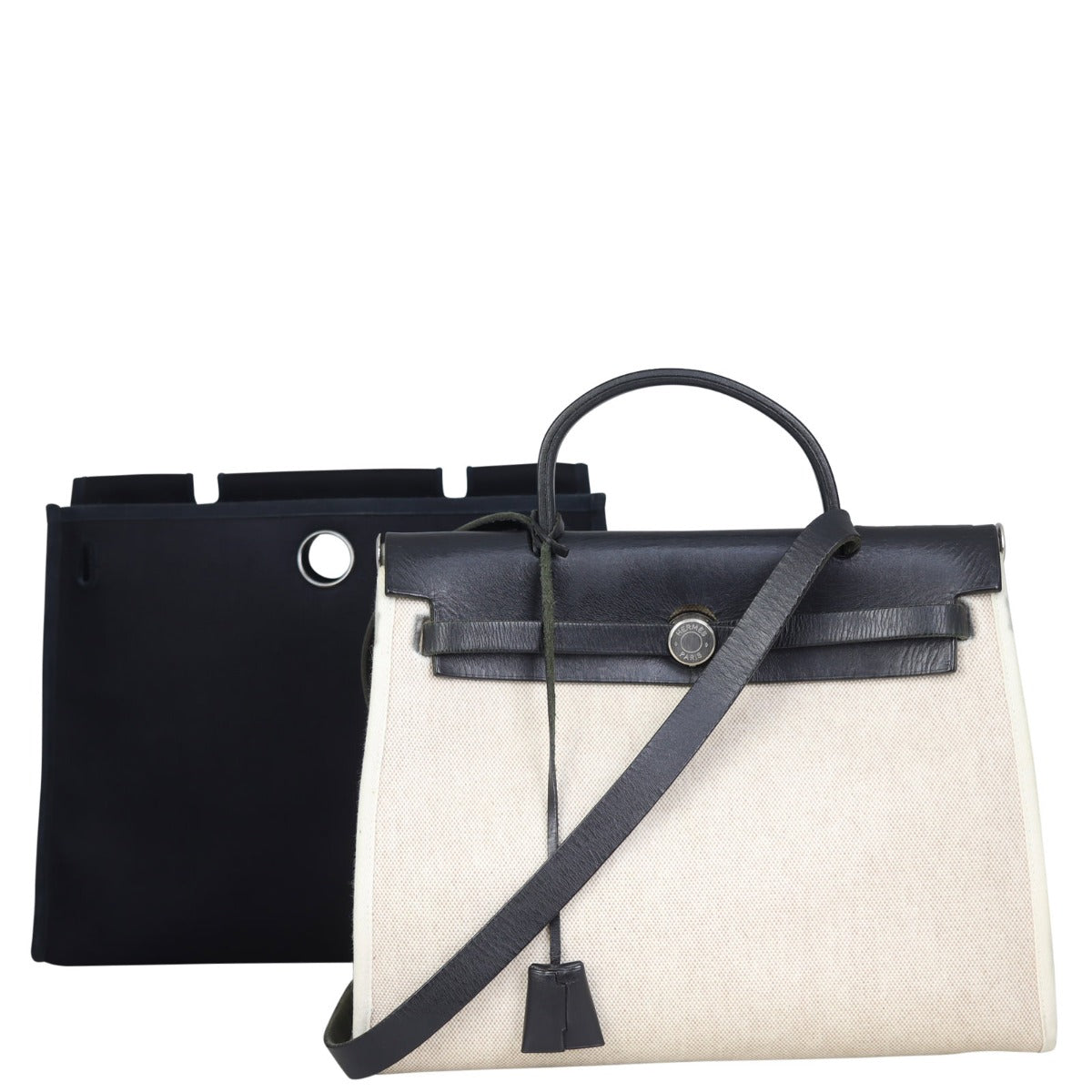 Hermes Herbag Toile Pm Crossbody Bag Toile Pm041121