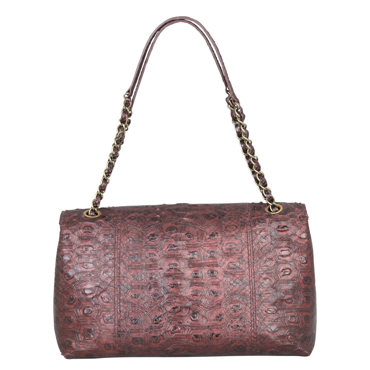 Chanel Python CC Bag Flap Handbag