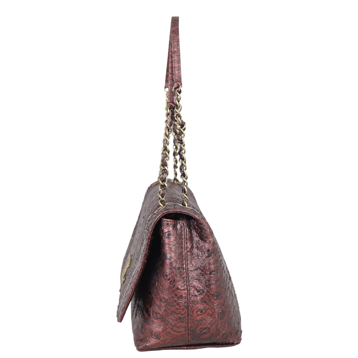 Chanel Python CC Bag Flap Handbag
