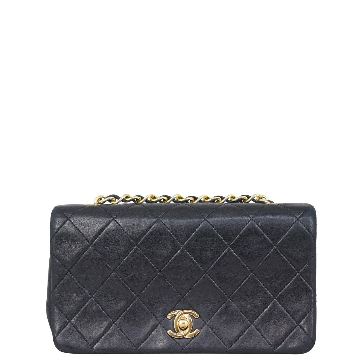 Chanel CC Full Bag Hardware Gold Small Handbag