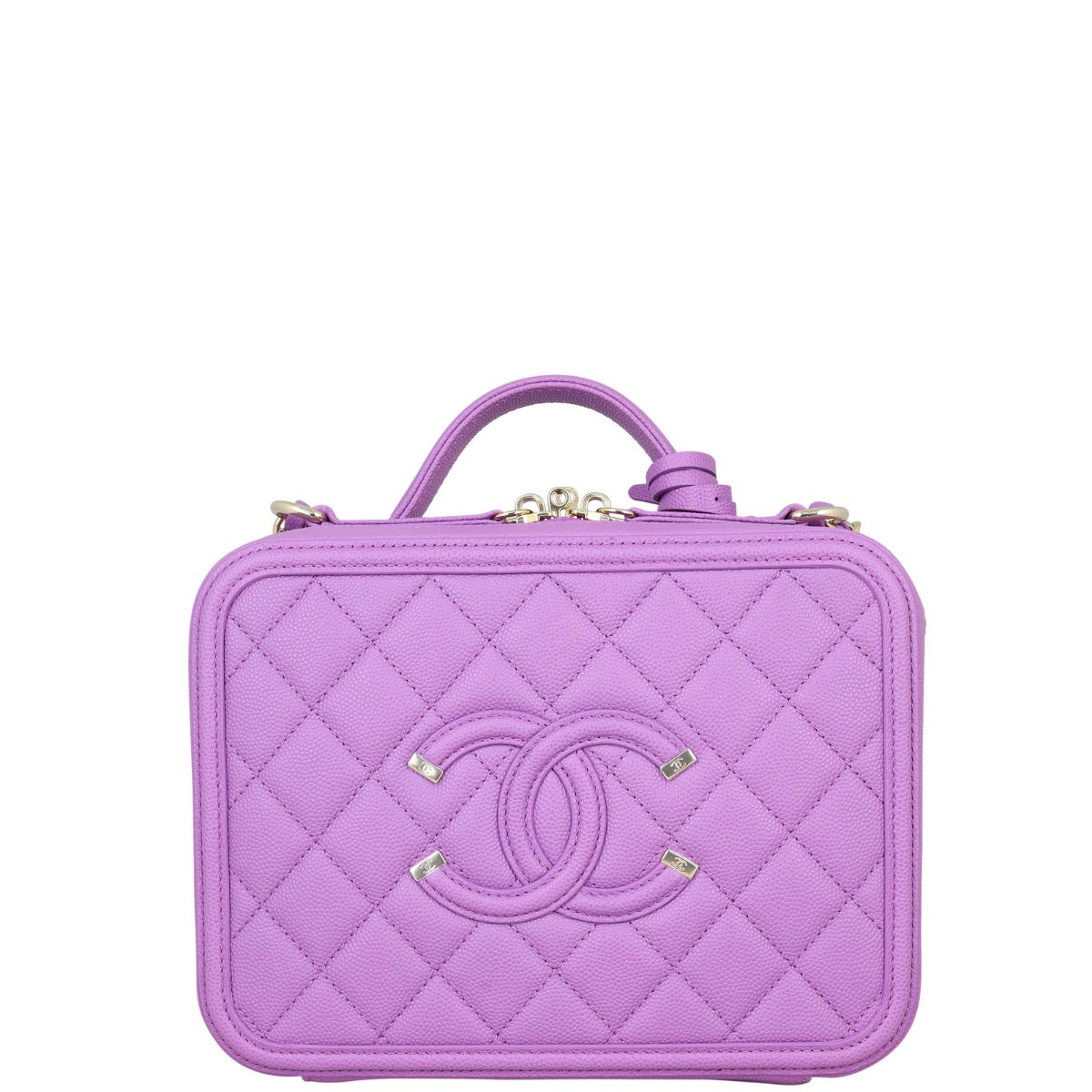 Chanel Filigree Vanity Handbag Medium