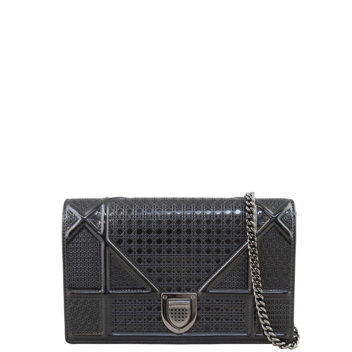 Dior Crossbody Bag ama Wallet on -cannage Micro Chain Shoulder Bag