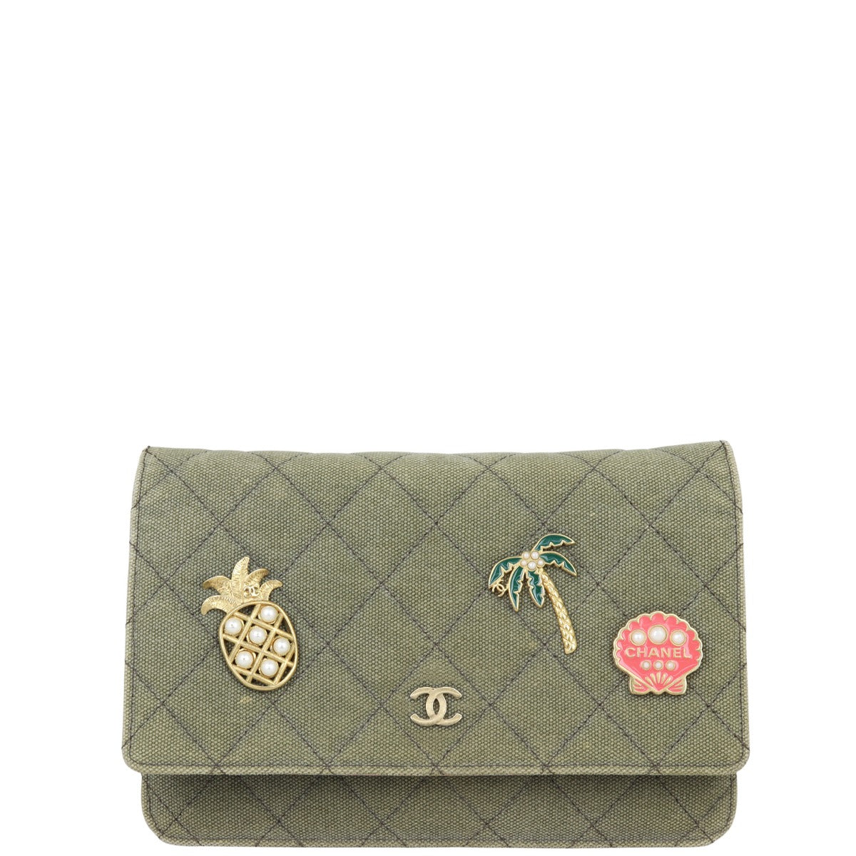 Chanel Wallet on Coco Cuba Charms Handbag Chain