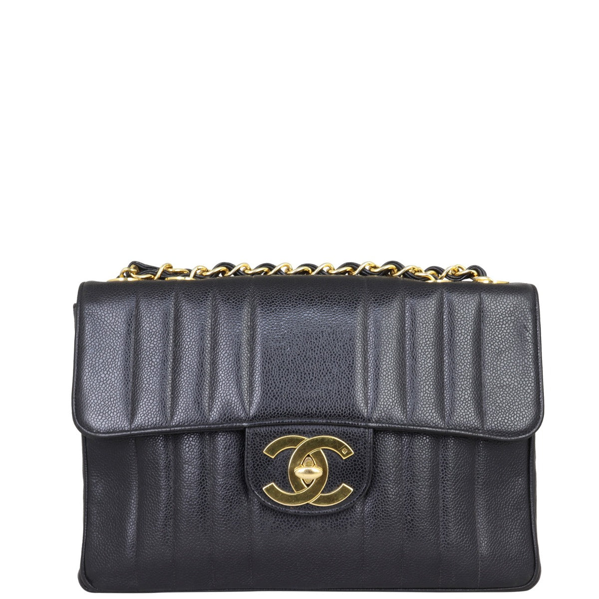 Chanel Mademoiselle Single Jumbo Handbag Flap