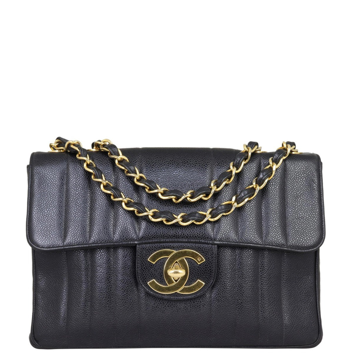 Chanel Mademoiselle Single Jumbo Handbag Flap