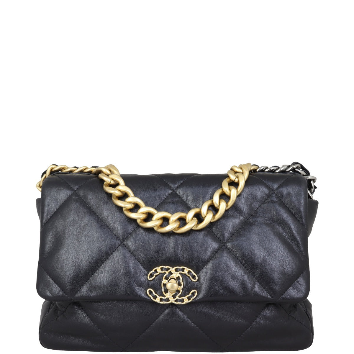 Chanel 19 Bag Black Large Handbag