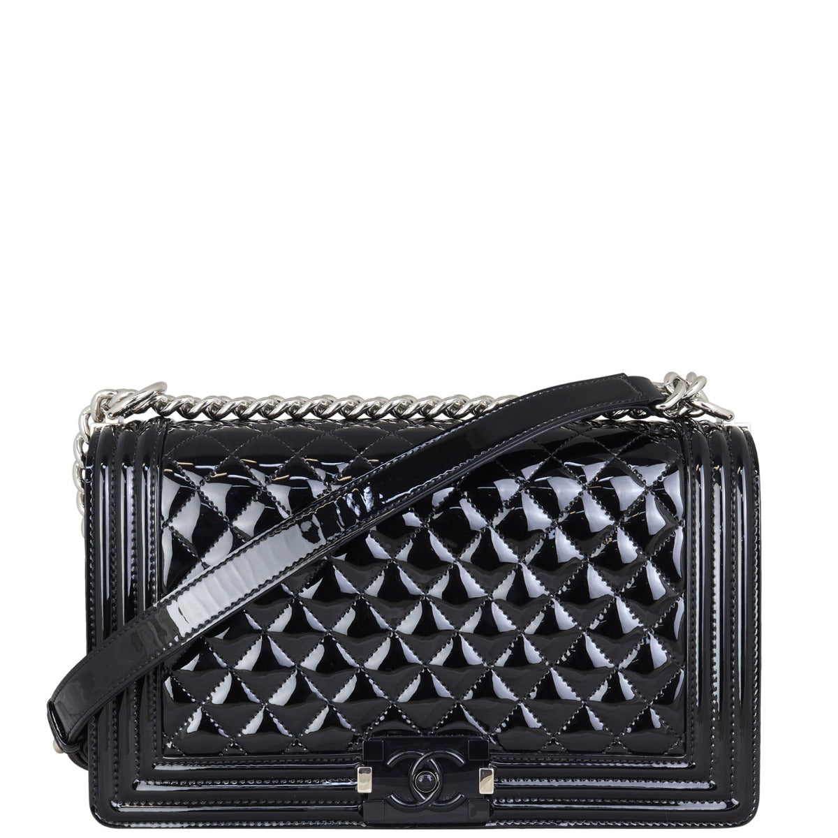 Chanel Boy New 20 Series Handbag Black Medium