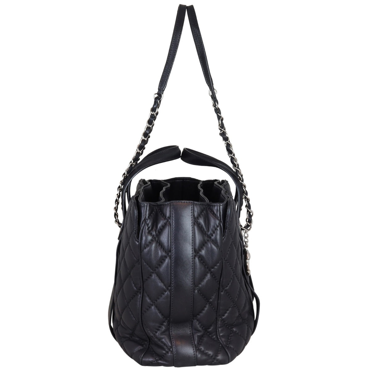 Chanel CC Tote Quilted Large Tote Bag