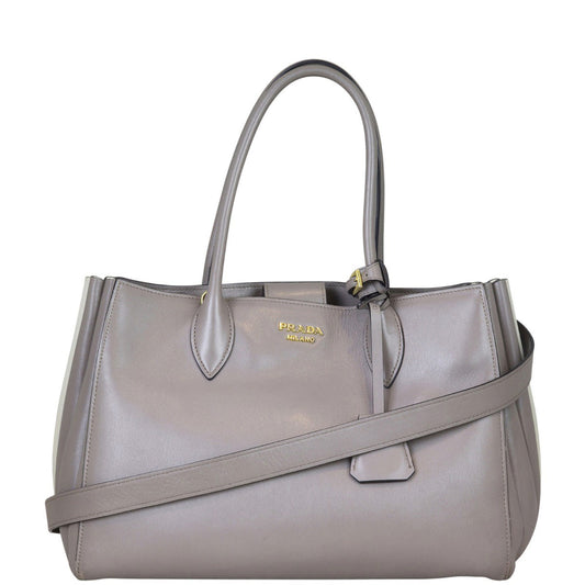 Prada City Calf Bibliotheque Bag Travel Bag