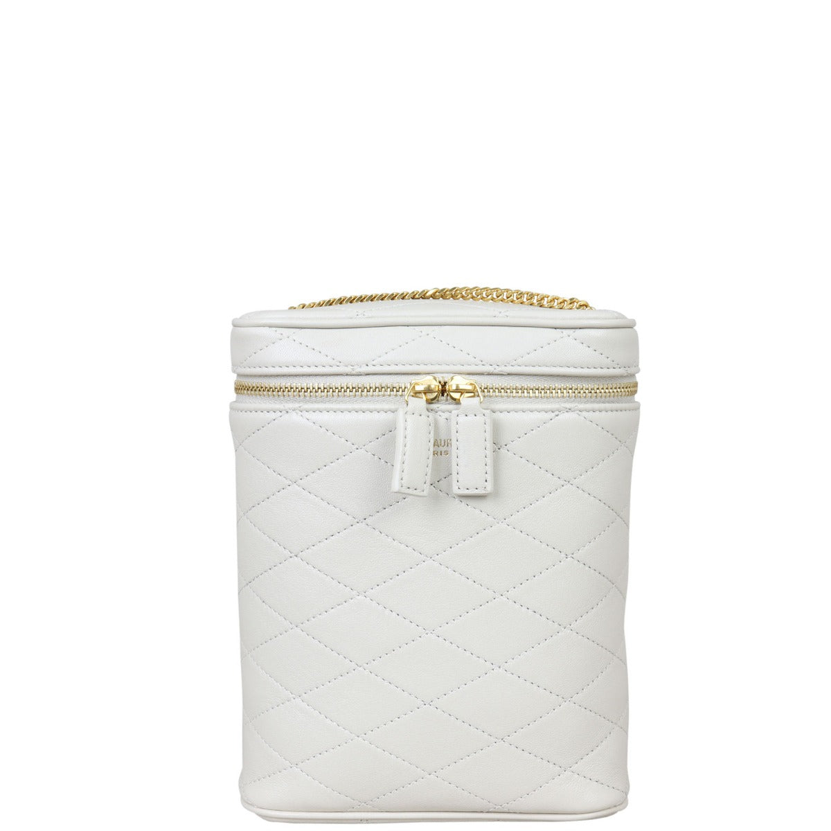 YSL Saint Laurent Saint Laurent 80S Vanity Bag Quilted Chain Travel Bag